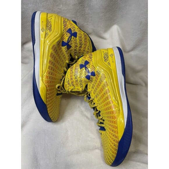 UNDER ARMOUR Micro G Clutchfit Drive Stephen Curry Size 17 Yellow 1246931-79 main image 10